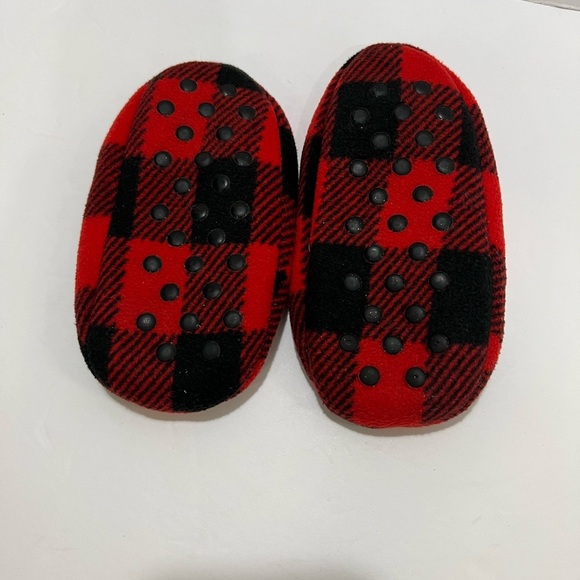 Plaid Baby Bear Slippers - Picture 5 of 5